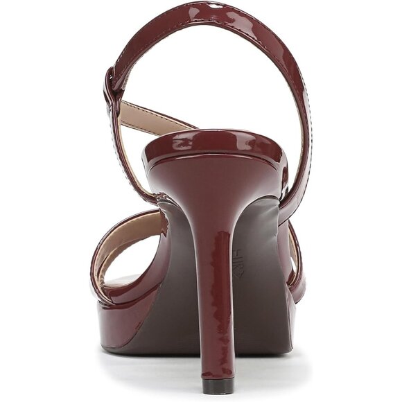 Naturalizer Women Cranberry Patent Faux Polyurethane Rounded Toes Platform Shoes - Picture 3 of 9